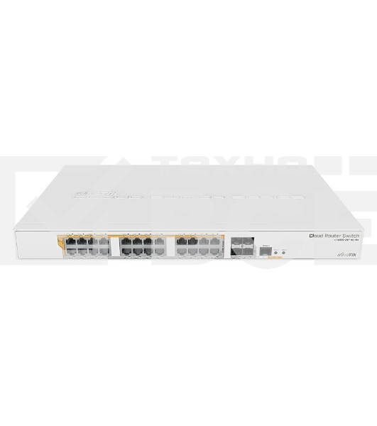 Маршрутизатор 24 POE+/SFP+ CRS328-24P-4S+RM MIKROTIK