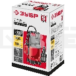 Дренажный насос ЗУБР для грязной воды, 300 Вт НПГ-М1-300, фото12