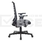 Кресло компьютерное Бюрократ MC-611N TW-01 38-418 черный, сетка/ткань, крестовина пластик, фото11