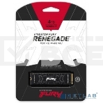 Накопитель SSD Kingston FURY Renegade, 4000 ГБ, M.2 2280, PCIe 4.0 x4, NVMe, R/W 7300/7000, с радиатором, фото9