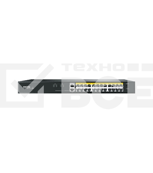 Коммутатор 24PORT 10/100M POE 4GE COMBO P124GH NETIS