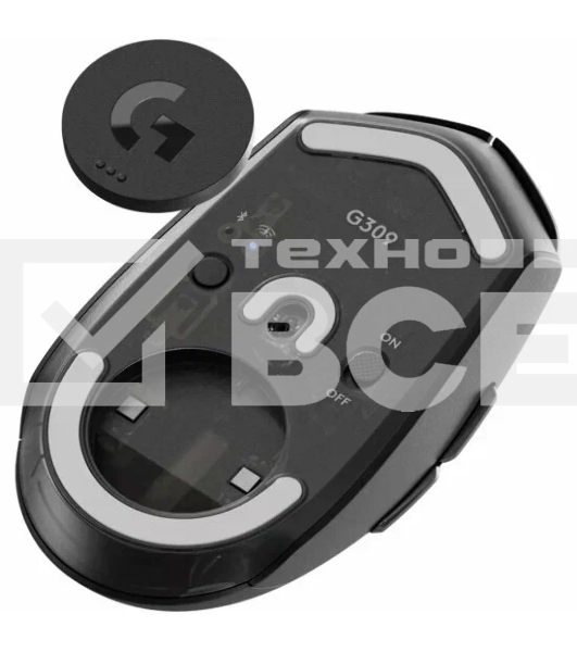 Мышь беспроводная Logitech G309 Lightspeed черный, 25600 dpi, радиоканал, Bluetooth, USB, кнопки - 6