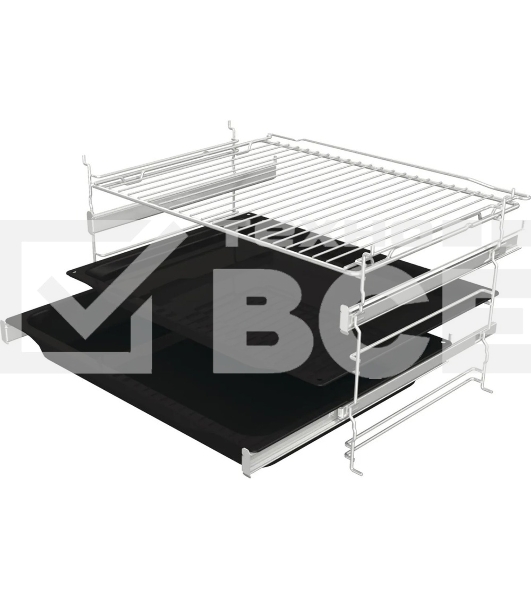 Встраиваемые электрические духовки GORENJE/59.5 х 59.5 x 56.4 см, 77 л, приготовление с паром, нержавеющая сталь