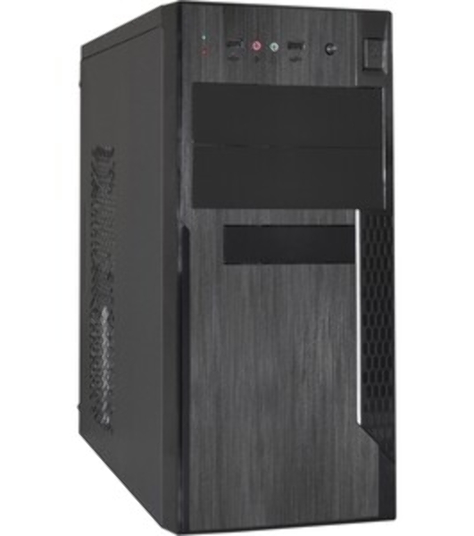 Компьютерный корпус Minitower ExeGate EX283243RUS MA-373X-UN450 Black, mATX (UN450, 120мм) 2*USB, Audio