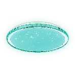 Светодиодный светильник FF501 CH хром 60W 3000-6400K D400*70 (ПДУ ИК), фото4