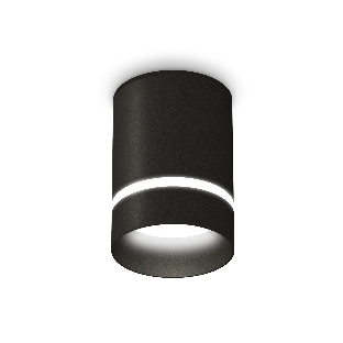 Светильник Ambrella Light XS6302061 SBK/FR черный песок/белый матовый MR16 GU5.3 (C6302, N6229)