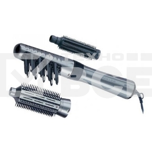 Фен-щетка Braun AS330 400Вт серебристый