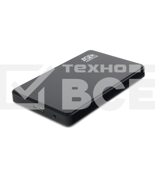 Внешний корпус для HDD AgeStar 3UB2P2 SATA III пластик черный 2.5