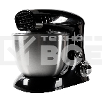 Миксер стационарный Endever Sigma-18, 1000 Вт., планетарный, многофункциональный, стальная чаша 4 л., регулировка скорости, черный, фото13