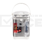 Термопот Mystery MTP-2442 4.5л. 700Вт серебристый/белый, фото3