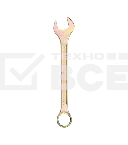 Ключ комбинированный Rexant 22 мм, желтый цинк