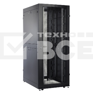 Шкаф серверный ЦМО ШТК-СП-42.8.12-48АА-9005 42U 800x1200мм пер.дв.перфор. задн.дв.перфор.2-хст. 2 бок.пан. 1350кг черный