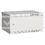 Шкаф ITK LWE3-06U64-MF LINEA WE 6U 600x450 мм дверь металл серый, фото 1