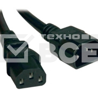 Кабель электропитания ITK PDU 3х1,5 5М с разъемами С13-C14 ITKКабель электропитания PDU 3х1,5 5М с разъемами С13-C14