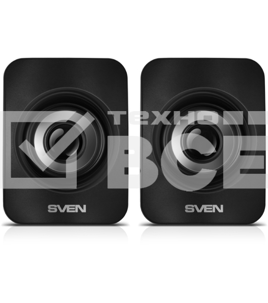 Акустическая система SVEN 130, черный (6 Вт, питание USB)
