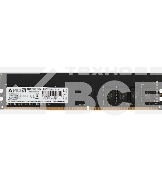 Оперативная память AMD Radeon R7, DDR4, 8GB (1x8GB), 2133MHz, CL15