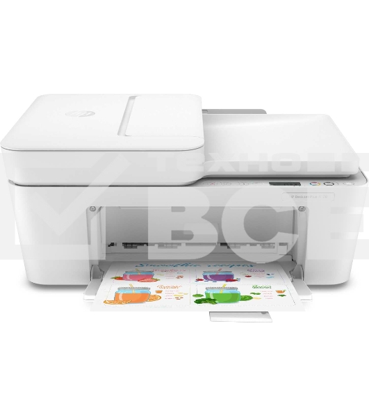 МФУ струйный HP DeskJet Plus 4120 (3XV14B), A4, цветной, печ. до 8.5 стр/мин. (ч/б) до 5.5 стр/мин. (цвет), 1200x1200dpi, USB, Wi-Fi, Air Print, Mopria