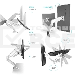 Кронштейн ONKRON G160 для монитора 13