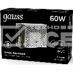Блок питания GAUSS LED STRIP PS 60W 12V, фото3