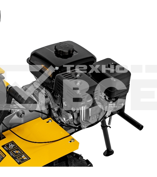 Мотоблок Denzel DPT-370X, 7 л.с., диск.сцеп, шир 90 см, глуб 35 см, фрез 3х4, ВОМ, передачи 3В/1Н