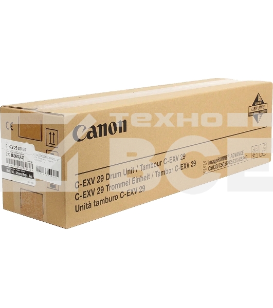 Фотобарабан Canon C-EXV29 для IR C5030, C5035 серий . Чёрный.