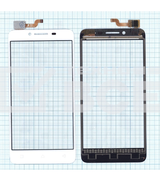 Сенсорное стекло (тачскрин) для Lenovo A3690, белое