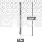 Ручка шариковая Parker Jotter Core K61 (CW1953170) Stainless Steel CT M син. черн. подар.кор., фото7