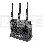 Маршрутизатор ASUS RT-BE86U, черный/красный, 90IG08W0-MO9A0V, фото8