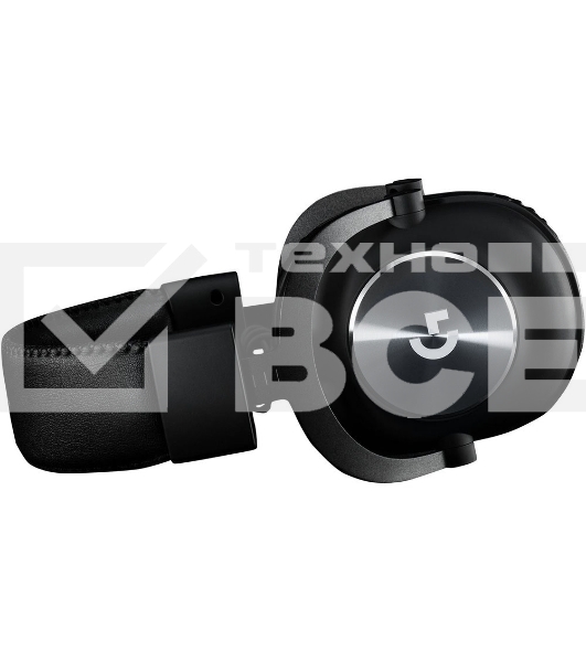 Наушники с микрофоном Logitech G Pro X черный 2м мониторные оголовье (981-000819)