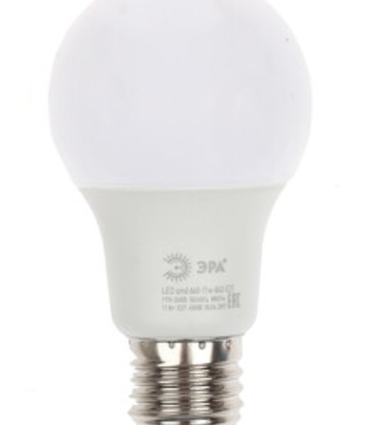 Лампа светодиодная ЭРА STD LED A60-11W-840-E27 11 Вт груша нейтральный белый свет