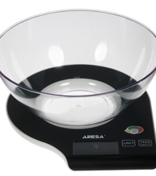 Весы кухонные ARESA AR-4301 электрон.5 кг, съемная чаша