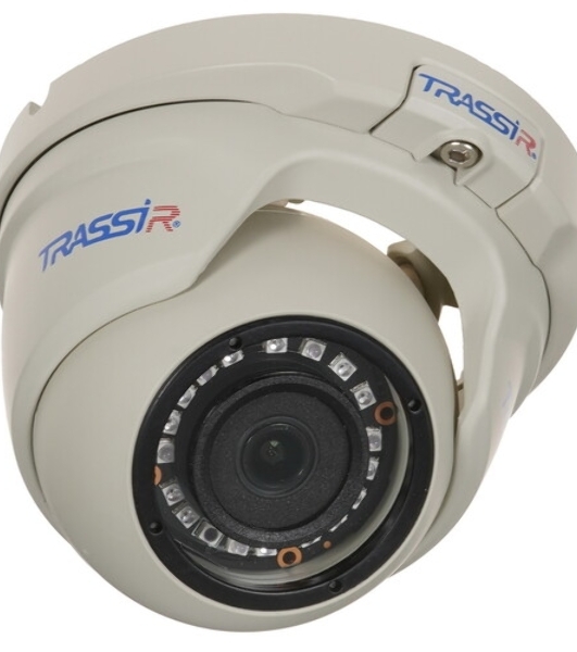 Уличная 2Мп IP-камера TRASSIR TR-D2S5 v2 3.6 с ИК-подсветкой. Матрица 1/2.9' CMOS