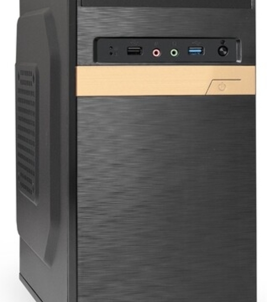 Компьютерный корпус Minitower ExeGate EX298810RUS BAA-403U2 (mATX, без БП, 1*USB+2*USB 3.0, HD Audio, черный)