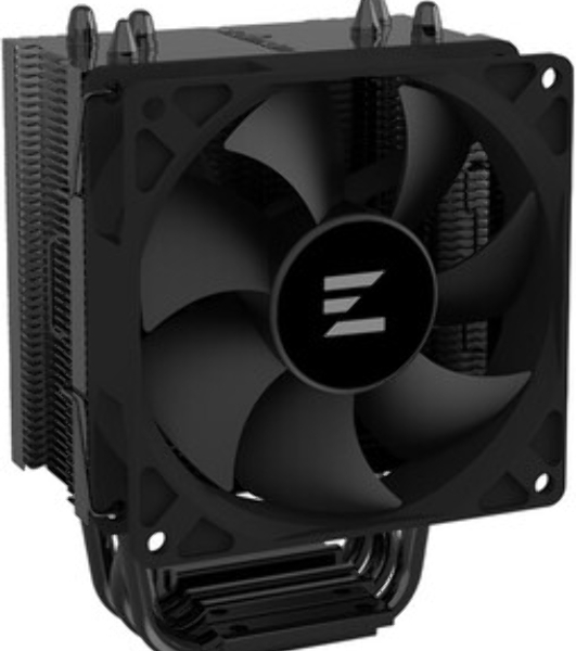 Кулер ZALMAN CNPS4X BLACK V2, 92мм FAN, 3 HEAT PIPES, 4-PIN PWM, 800-2000 RPM, 29DBA, HYDRO BEARING, LGA1851/1700, AM5/AM4, screw type installation