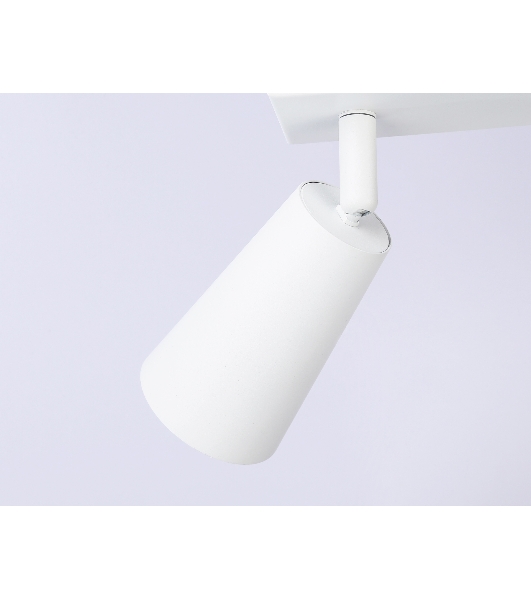 Накладной поворотный спот Ambrella light TA13145/2 WH белый GU10/2 max 12W 295*60*130