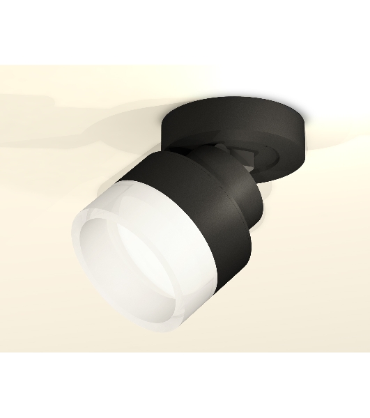 Светильник Ambrella Light XM8102020 SBK/FR черный песок/белый матовый GX53 (A2229, A2106, C8102, N8401)