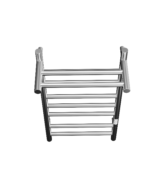 Полотенцесушитель электрический с полкой BAU Stil Shelf 50х80, 7 планок, универсальный, нерж. сталь