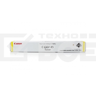 Картридж лазерный Canon C-EXV45 Y для iR ADV C7260i/C7270i /C7280i . Жёлтый.