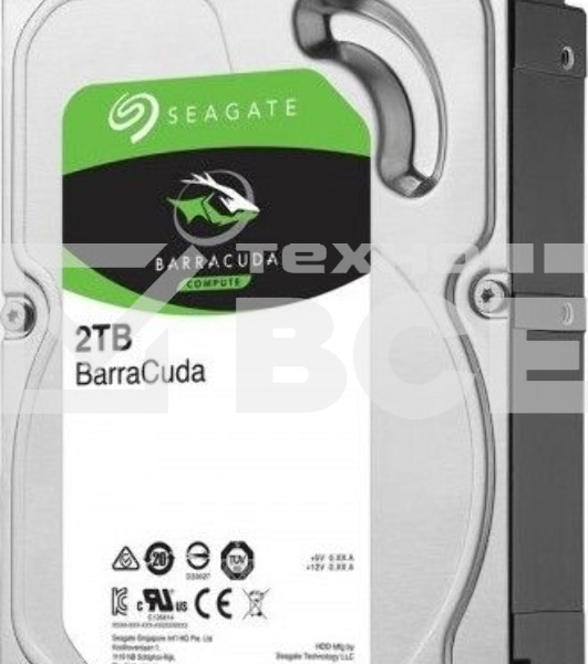Жесткий диск Seagate 2Tb 5400rpm SATA-IIIST2000DM005 Desktop Barracuda256Mb 3.5
