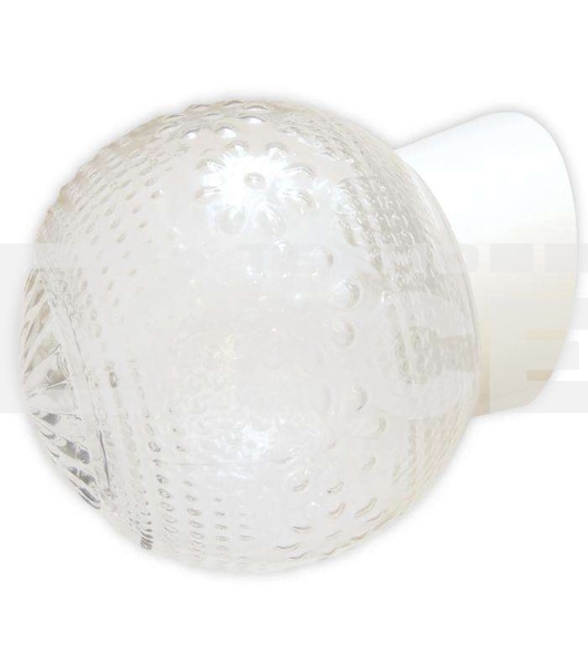 Светильник ЭЛЕТЕХ НББ 64-60-080 'Цветочек' d150 1х60Вт E27 IP20 корпус наклонный бел.