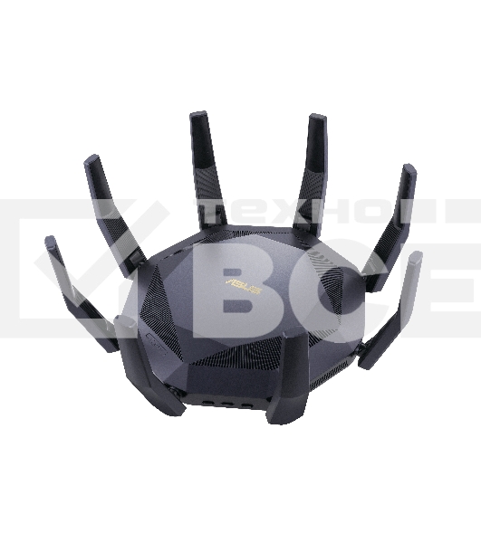 Роутер ASUS RT-AX89X, 802.11b/g/n/ac/ax, до 1148+4804 бит/c, 2,4 + 5 гГц, 8 антенны, USB, GBT LAN