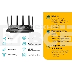 Роутер TP-Link Archer AX73 AX5400 Dual Band Wireless Gigabit Router, 1.5 GHz Tri-Core CPU, 1 GE WAN + 4 GE LAN ports, 1× USB 3.0 Port, support 1024-QAM, OFDMA, MU-MIMO, Airtime Fairness, Beamforming, 160MHz Channel Width, come with HomeShieldTM, support R, фото6