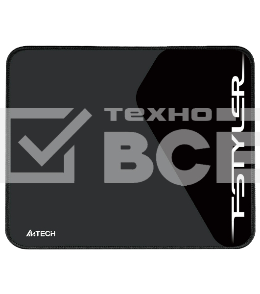 Коврик для мыши A4Tech FStyler FP20 черный/белый 250x200x2мм