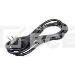 Кабель электропитания ITK PC-C13D-1M PDU 3х1,5 1м с разъемами С13 - нем.ст, фото 1