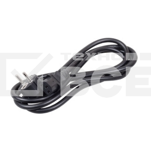 Кабель электропитания ITK PC-C13D-1M PDU 3х1,5 1м с разъёмами С13 - нем.ст