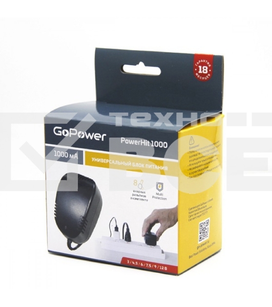 Блок питания GoPower Powerhit 1000 универсальн. (1/15/30)