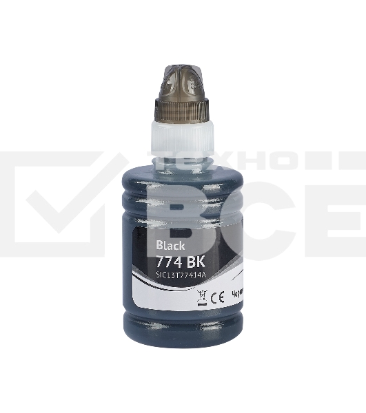 Контейнер с чернилами Sakura C13T77414A (774 BK) для Epson, черный, 7000 к., 140 мл.