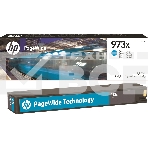 Картридж струйный HP 973X, HP PageWide, голубой, фото3