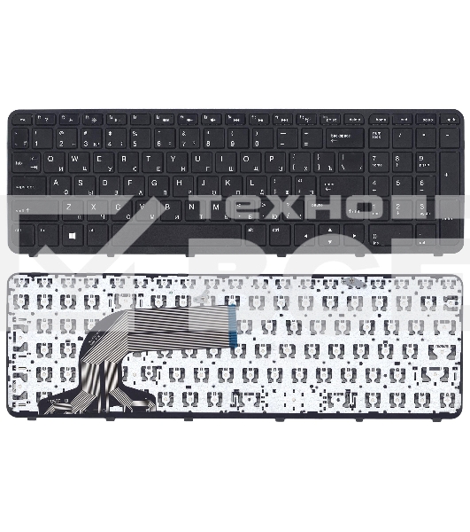 Клавиатура для ноутбука HP 350 G2 черная