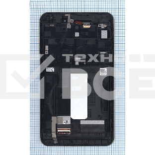 Модуль (матрица + тачскрин) Asus MeMO Pad 7 ME70CX черный с рамкой